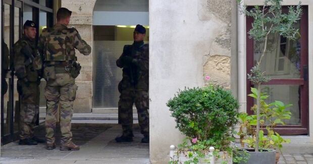 Soldiers in Paris