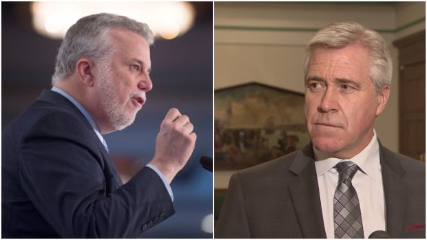Philippe Couillard Dwight Ball