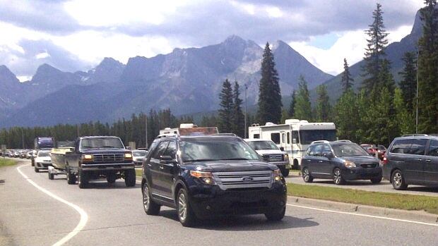 banff traffic