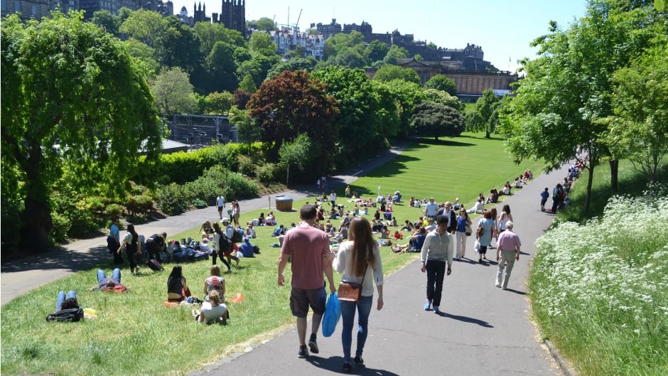 Princes Street Gardens, Edinburgh