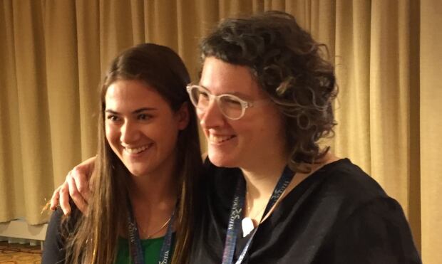 Carolyn Stewart and Meghan Peters