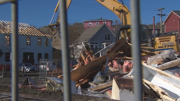 Quidi Vidi Flake House demolition in St. John's
