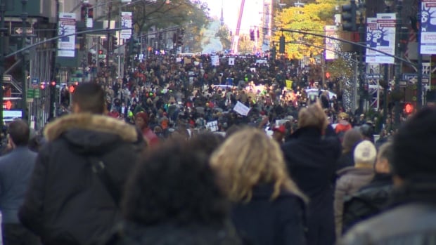 Fifth Avenue Protesters