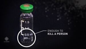 Amount of fentanyl it takes to kill a person