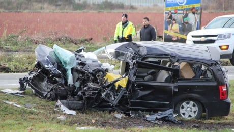 Collisions in B.C. increased by 25 per cent from 2014 to 2017. Delta crash