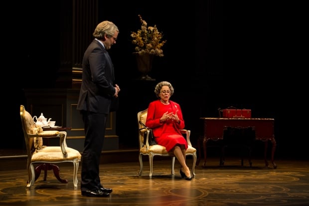 Major and Elizabeth in The Audience