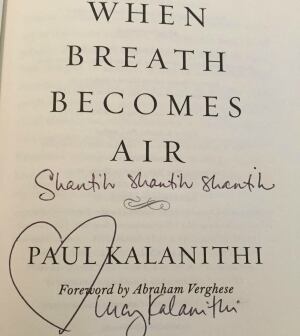When Breath Becomes Air inside