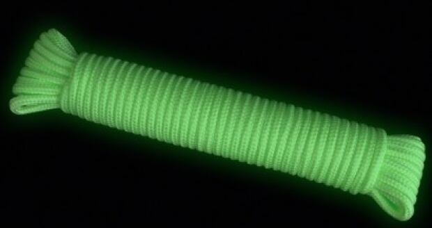 Glow in the dark rope