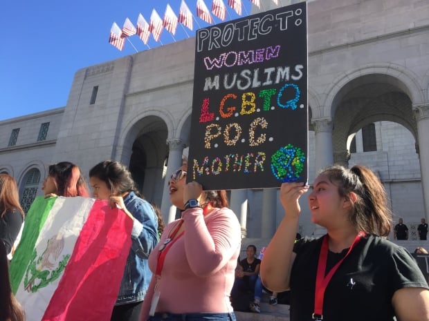 High School Trump Protest-7
