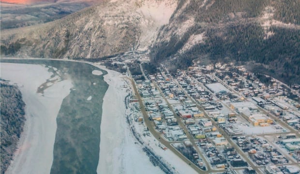 dawson City Yukon River Nov. 23