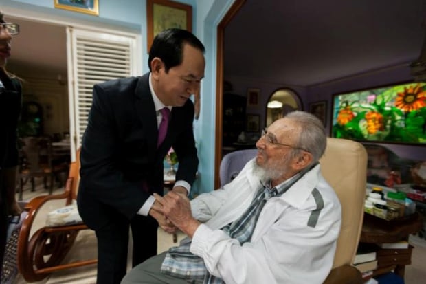 CUBA-VIETNAM/QUANG-FIDEL CASTRO