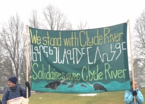 Clyde River Seismic Testing Protest at Supreme Court of Canada