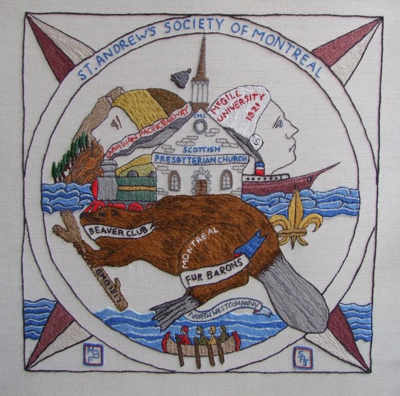 Tapestry on display in Montreal celebrates experiences of Scottish