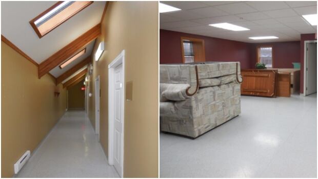 Hallway and living room