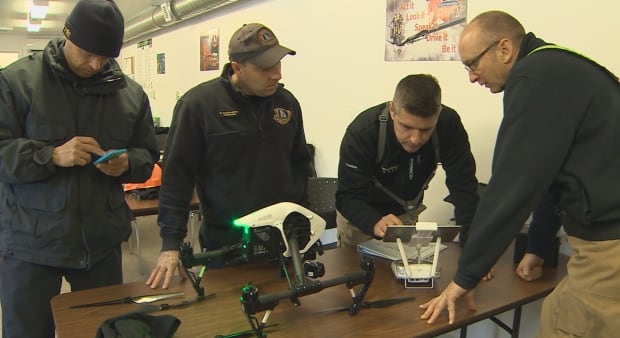 Firefighter drones