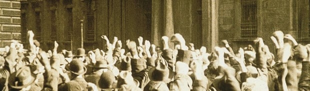 Still image from the 1924 film "The City Without Jews"