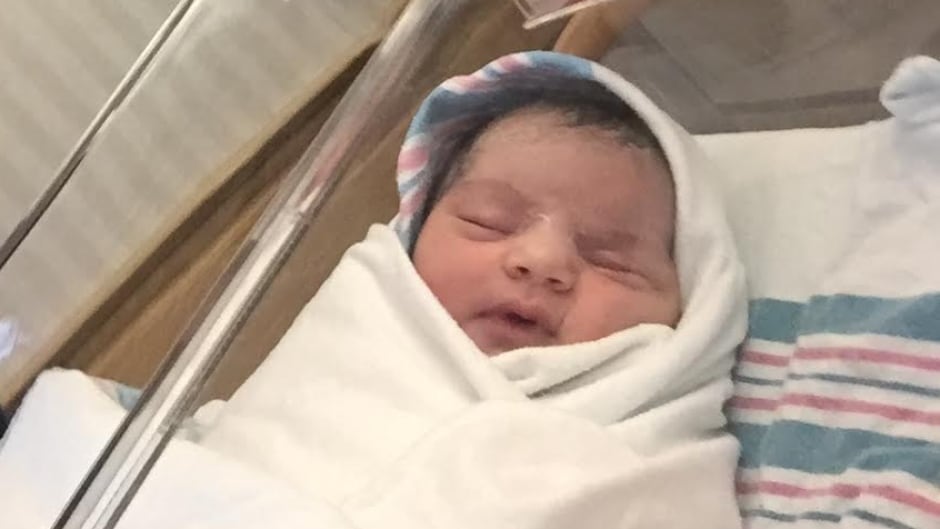 There's a new member of the Al Abdallah family. Her name is Scham, the first Canadian citizen of the family. She was born Dec. 13. Both mom and baby are doing well.