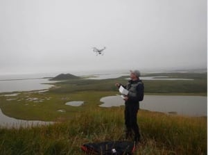 Drone for western arctic shorelines