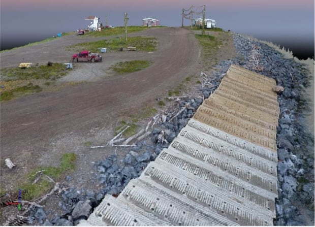 Tuktoyaktuk 3D mosaic shoreline