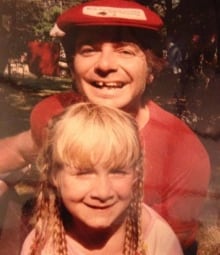 Robert Porter with daughter Sharon