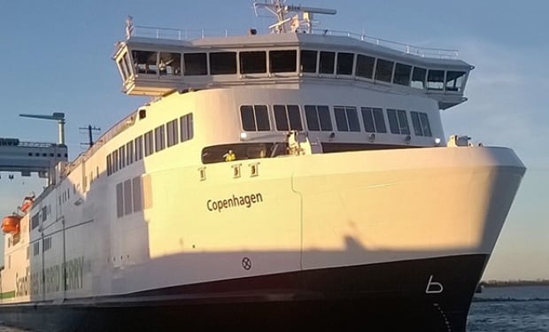 MV Copenhagen Scandlines hybrid ferry
