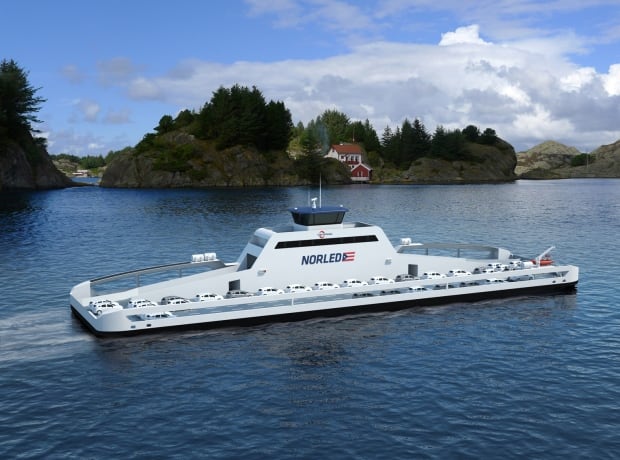 MF Ampere, world's first all-electric car ferry