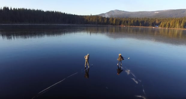 whonnock lake drone