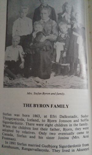 The Byron family