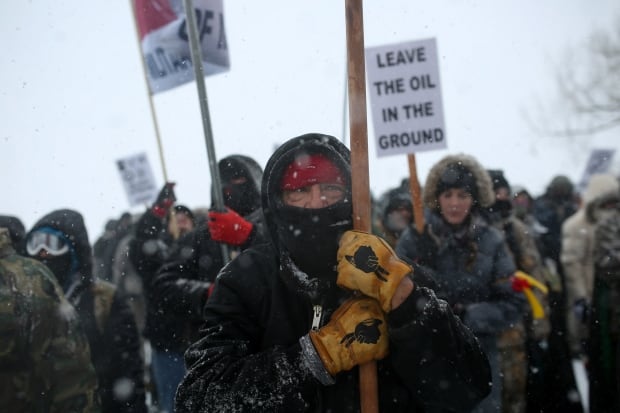 Standing Rock winter