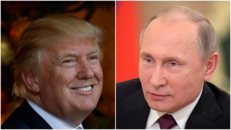 U.S. president-elect Donald Trump says Russian President Vladimir Putin is 'a very smart man' for deciding not to expel U.S. diplomats in retaliation for Obama's actions. trumpputin