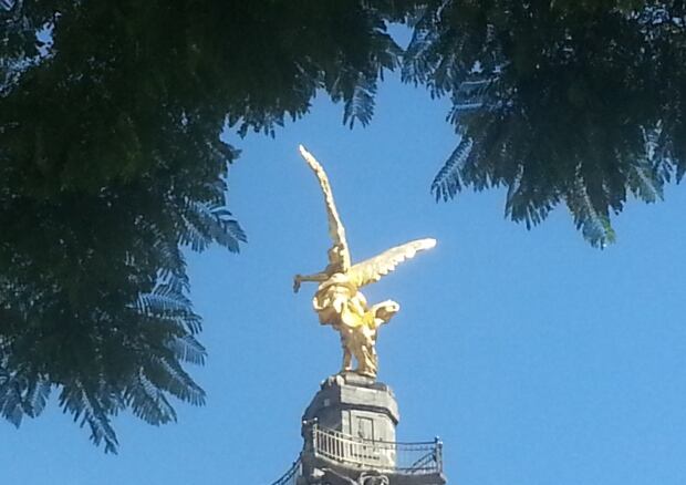 Golden Angel of Independence, Mexico city