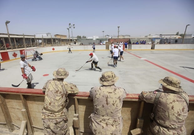 Kandahar Airfield hockey rink to be preserved in Canada ...