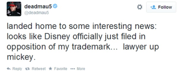 Deadmau5 Tweet