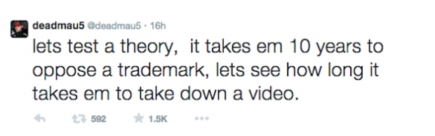 Deadmau5 Tweet