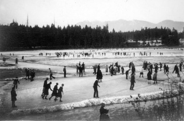 Skating on Lost Lagoon