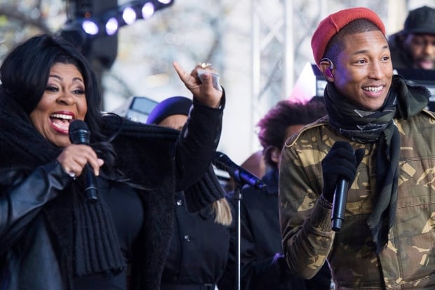 Pharrell Performs on NBC's Today Show