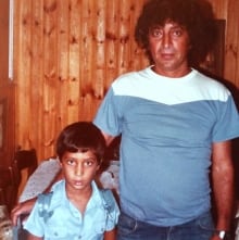 Moran Zur and father