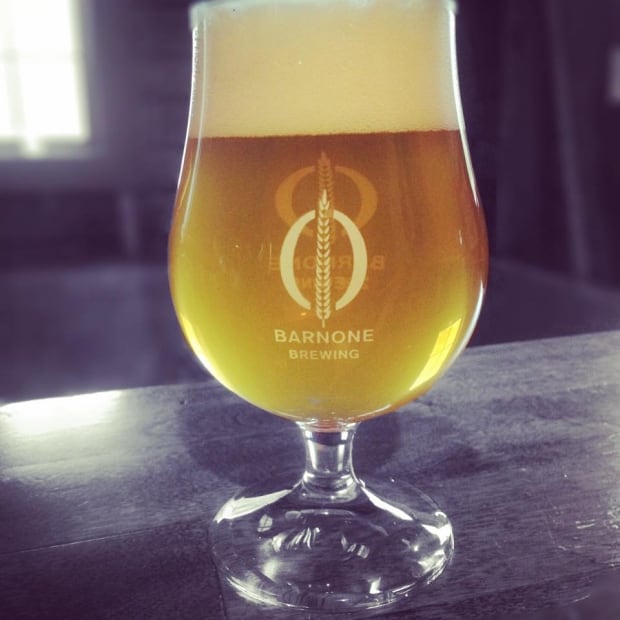 Barnone beer in glass