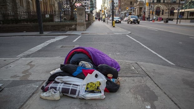 Homeless man