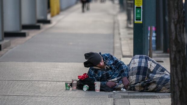 Homeless man