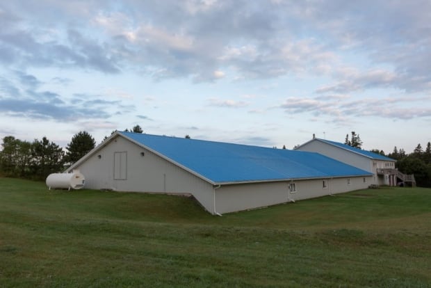 Exterior of the AquaBounty salmon facility
