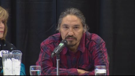 Athabasca Chipewyan First Nation Chief Allan Adam blames the high cancer rate in his community on oilsands development. Allan Adam