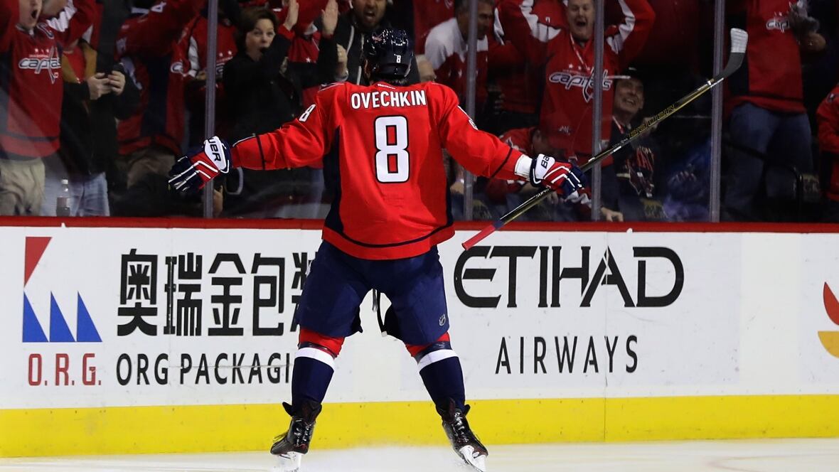 Alex Ovechkin wastes little time notching 1,000th point