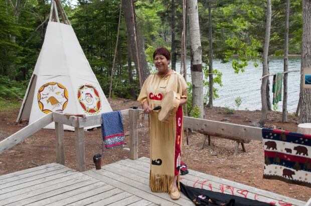 Germain Doucette in Eskasoni