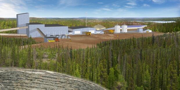 NICO mine mock up