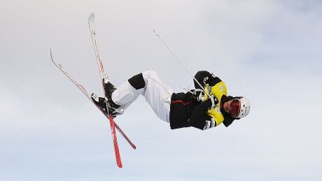 Quebec's Mikael Kingsbury, pictured at a competition last year, failed to make the final in Lake Placid Friday, the first time since 2014 the Olympic silver medallist didn't advance. 92061131