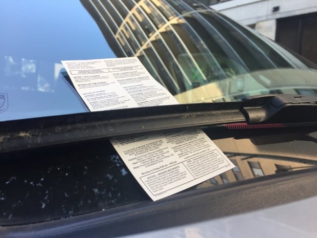 Ottawa bylaw parking ticket