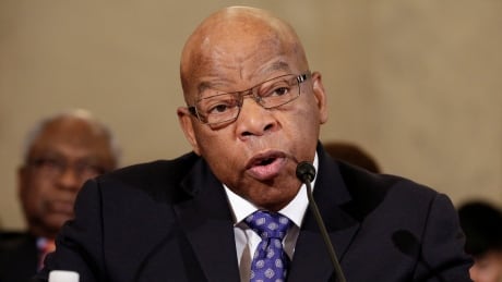 Rep. John Lewis (D-GA) testifies to the Senate Judiciary Committee during the second day of confirmation hearings on Senator Jeff Sessions' (R-AL) nomination to be U.S. attorney general in Washington, U.S., January 11, 2017. USA-CONGRESS/SESSIONS
