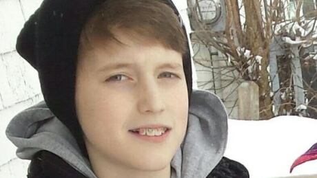 Blane Eisnor, 12, signed up for help paying for braces because his teeth 'really hurt.' Blane Eisnor