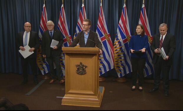 BC health official opiod presser